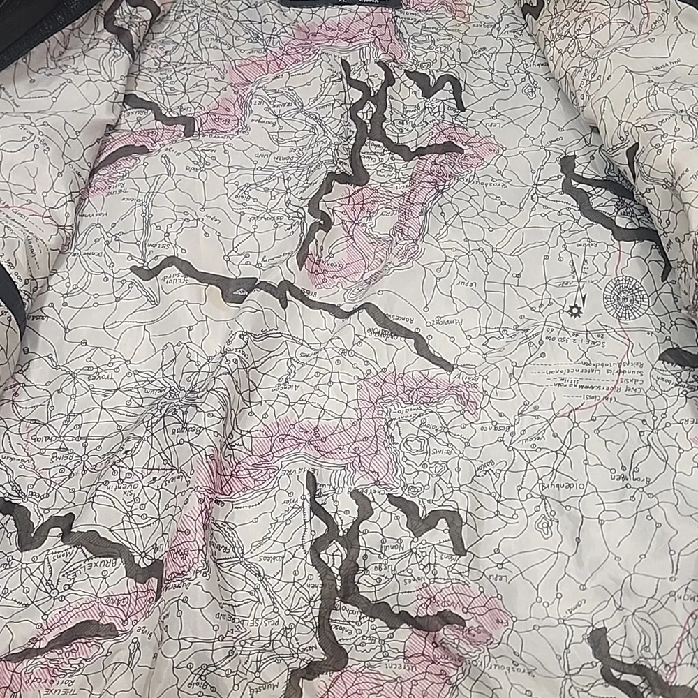 Burk's Bay Men's Black Leather Bomber Jacket. XL - Picture 12 of 13